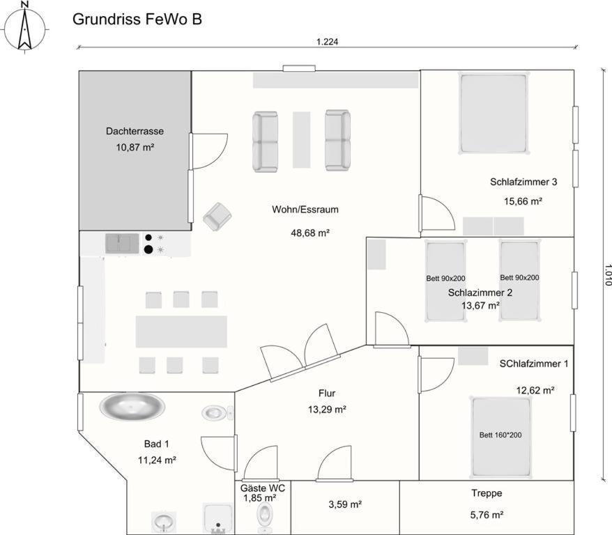 Schrotboden Apartment Geschendorf Екстериор снимка